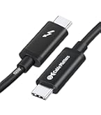 Amazon.co.jp: Thunderbolt 3 Thunderbolt 4 Cable 2M 40Gb/s