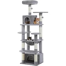 Amazon | PETEPELA(ぺテぺラ) キャットタワー スリム 猫タワー 大型猫