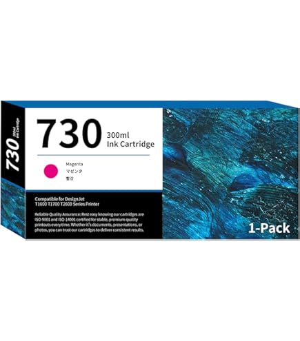HP 730シリーズ　インクカートリッジ　6個 HP 730B 730 純正インク ブラック3種/カラー3種 6色セット 300mL