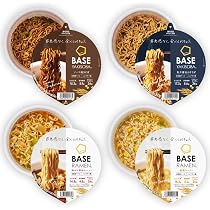 Amazon.co.jp: 【リニューアル】ベースフード 焼きそば＆ラーメン 4種8