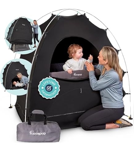 SlumberPod スランバーポッド 遮光キャノピーベビーベッドカバー SlumberPod｜赤ちゃんと旅行する時に活躍する遮光/プライバシーポッド