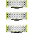 Philips One Blade - Replaceable Blade that fits all OneBlade Handles, 3-pack, Lime, QP230/50