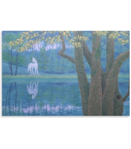 東山　魁夷　木版画　北国の森 画集 東山魁夷 四季 木版画「北国の森」付(東山魁夷) / 古本、中古本