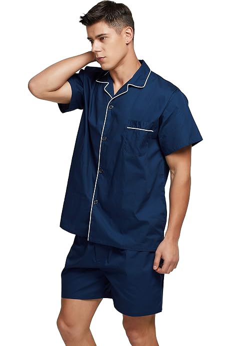 Broadcloth Short Sleeve Pajama Set 