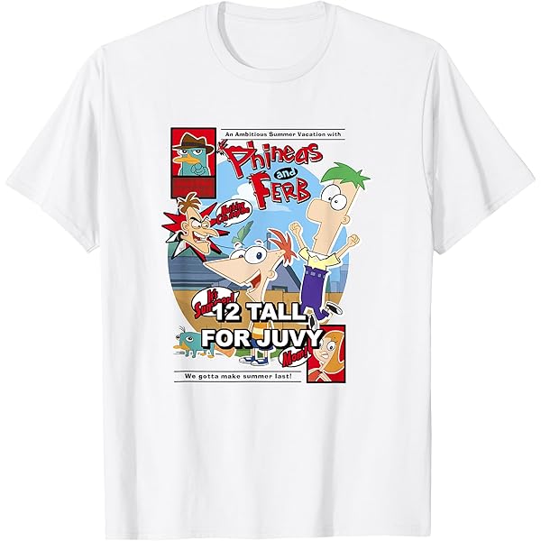 Amazon | ディズニー フィニアスとファーブ 今日はロックに行く! T