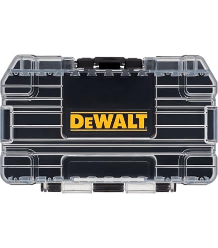 Boîte à Outils Tough Case - Organisateur Moyen 8 Compartiments - Jaune - Neuf Sous Emballage