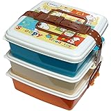 SNOOPY スタック式ピクニックケース角型(大) 3段 コミック 6411