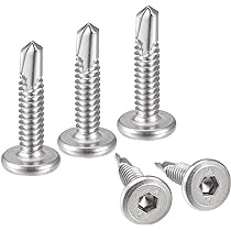 Amazon | uxcell 六角穴付きセルフタッピングねじ 六角ソケット