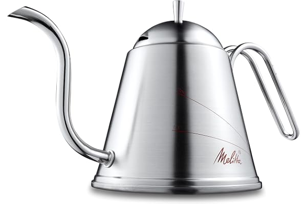 メリタ(Melitta) 国産 新潟県 燕製 ドリップケトル アロマケトル 1.0L MMK20-1S ガスコンロ/IH対応