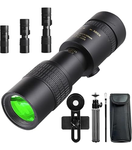 Kicucn スマホ望遠レンズ 単眼望遠鏡 高倍率 スマホレンズ 【36倍、138g小型軽量、手持ち三脚付属、高級Bak4プリズム 高透過率】 片手操 Amazon | Kicucn スマホ望遠レンズ 単眼望遠鏡 高倍率 スマホレンズ