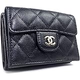[CHANEL] [シャネル] 三つ折り財布 キャビアスキン マトラッセ クラシック スモール フラップ ウォレット AP0230 BLACK レディース [並行輸入品]
