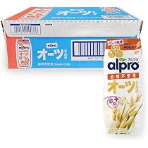 Amazon.co.jp: アルプロ オーツミルク 砂糖不使用 たっぷり食物繊維