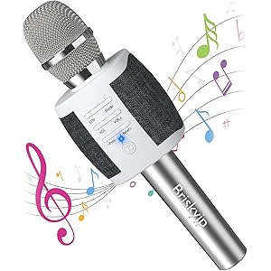 【2020最新版】 カラオケマイク bluetooth USB充電式 高音質 ブルートゥース ワイヤレスマイク 音楽再生…