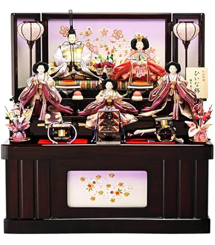 Amazon | 1 ひな祭り ひな壇 三段飾り ミニオブジェ ディスプレイ