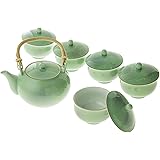 波佐見焼 急須 土瓶 蓋付 湯呑 セット 600 ml さがの 木箱入 56081