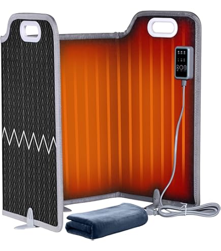 Amazon | パネルヒーター 多層断熱構造 高性能炭素素材 足元ヒーター