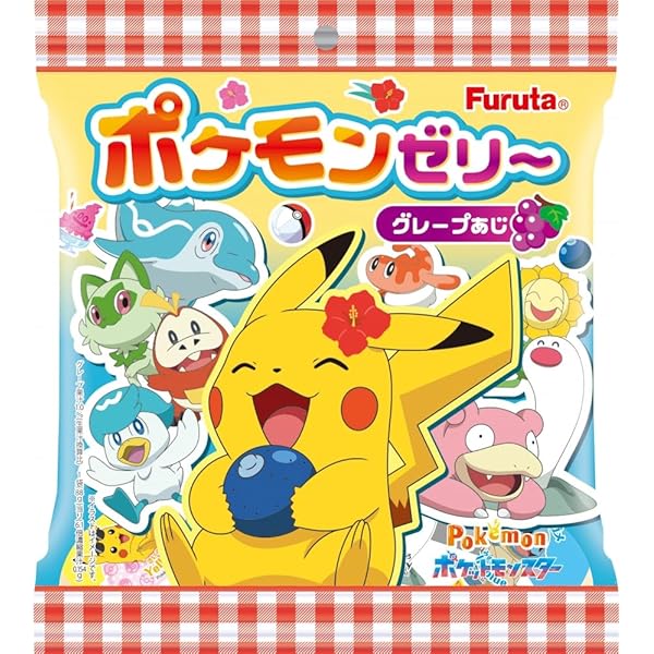 Amazon.co.jp: フルタ製菓 ポケットモンスターフルーツゼリー 88g×12袋