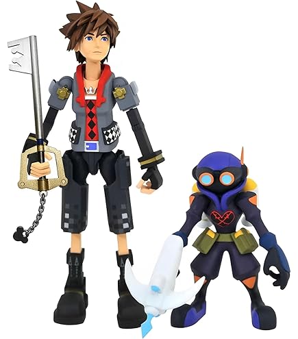 Kingdom Hearts III Bring Arts Axel AF : Amazon.com.au: Toys & Games