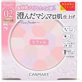 キャンメイク マシュマロフィニッシュパウダー ~Abloom~ リフィル 02 サクラチュール フェイスパウダー 詰め替え 透明感 4グラム (x 1)