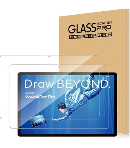 Amazon.co.jp: 【2枚セット】For Wacom MovinkPad Pro フィルム 14