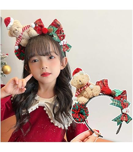 Amazon.co.jp: minkissy クリスマス ミニ サンタ 帽子 ヘア クリップ