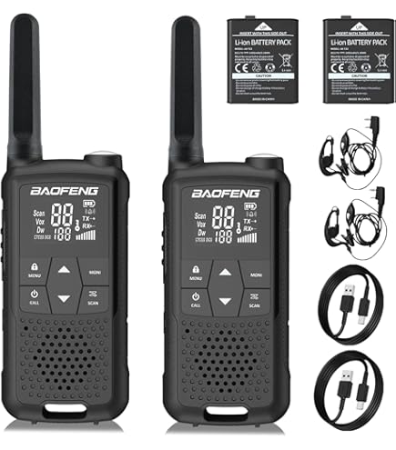 インカム EPi-20 2台セット 免許不要 VOX機能付き Amazon | EPSILON インカム 特定小電力トランシーバー EPi-20 2台