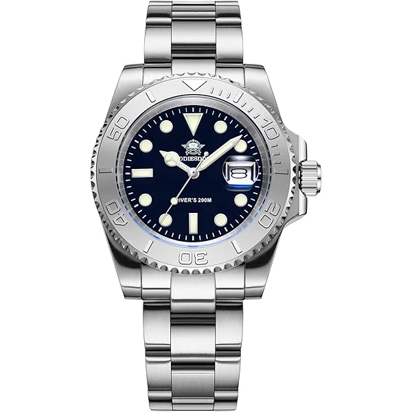 ADDIESDIVE GMT ダイバー ウォッチ 200m防水 腕時計 Amazon.com: ADDIESDIVE GMT Watch for Men Swiss Movement