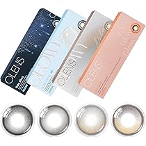 Amazon | カラコン MiiYuu リーナブルー ミィーユ【1箱10枚入り】度