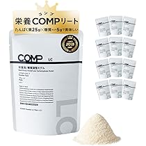 COMP Powder LC Plain v.2.1 プレーン味 完全食 Amazon | COMP Powder LC Plain (v.2.1 400kcal 71g 1袋) 低糖質