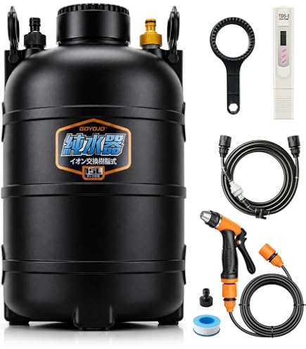 Amazon.co.jp: サンエイ化学 カートリッジ純水器 5L スタンダード
