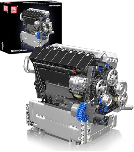 Amazon.co.jp: V8 エンジンモーター組み立てキット ダイナミックOHV