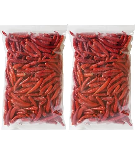 Amazon | 冷凍 赤唐辛子 (500g) プリッキーヌ 新鮮 タイ産 野菜 唐辛子