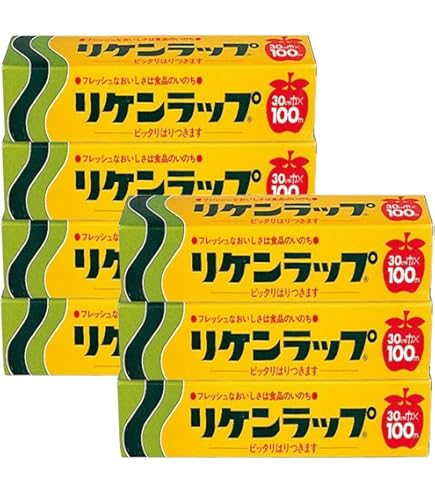 Amazon.co.jp: リケンラップ 22cm x 100m 30本 食品包装ラップ