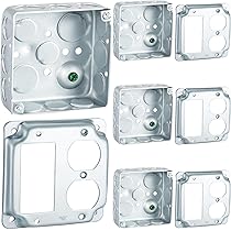 Amazon | Copkim 8個 4セット 4 x 4インチ 電気ジャンクション