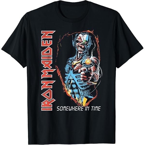 Amazon | Iron Maiden Japan Event Tシャツ | Tシャツ・カットソー 通販