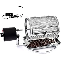 新品未使用 コーヒーロースター 電動 焙煎機 ステンレスドラム Amazon.co.jp : 電動 コーヒー豆ロースター コーヒー焙煎機 600