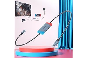 【3in1&HDMI-4K@60Hz PD100W出力】 llano switch ドック 小型 「充電しながらゲーム」 Steam Deck ミニ 多機能 テレビ出力 Type-C USB3.0無遅延 耐久性 30/45/60/100W充電器適用