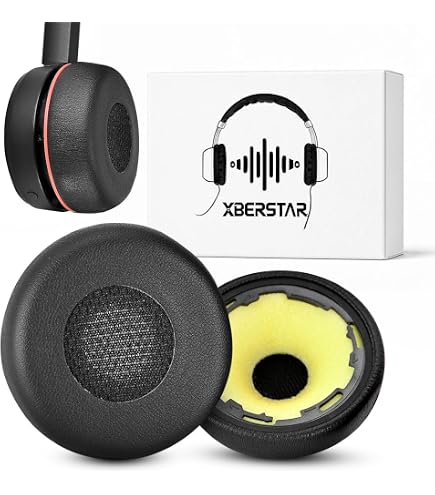 Amazon | Jabra Evolve2 75 Ear Cushion - Black | Jabra(ジャブラ
