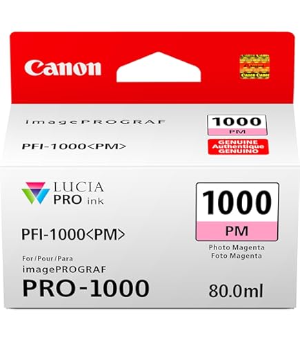 Amazon.co.jp: Canon PFI-1000 純正マゼンタインクタンク ImagePROGRAF