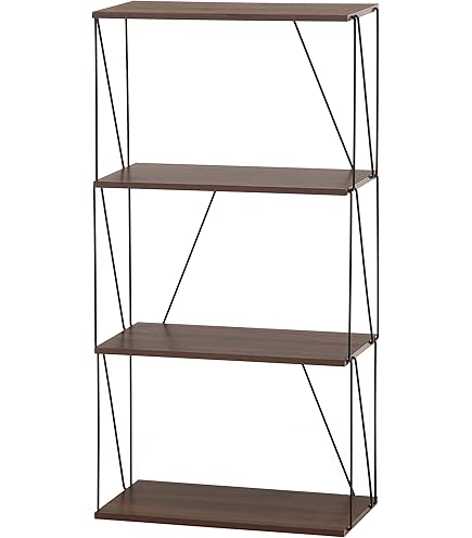 Amazon｜不二貿易 オープンラック 幅61.5×奥行30.6×高さ74×cm