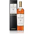 Single Malt Whiskey, The Macallan, 12 Years, UK, 23.7 fl oz (700 ml), Alcohol Gift Box Included