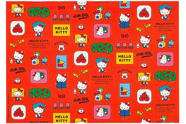 ほぼ日手帳 HELLO KITTY/シール 手帳となかよし