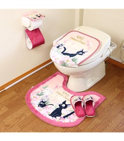 Amazon｜魔女の宅急便 ロングトイレマットセット 4点セット ジブリ