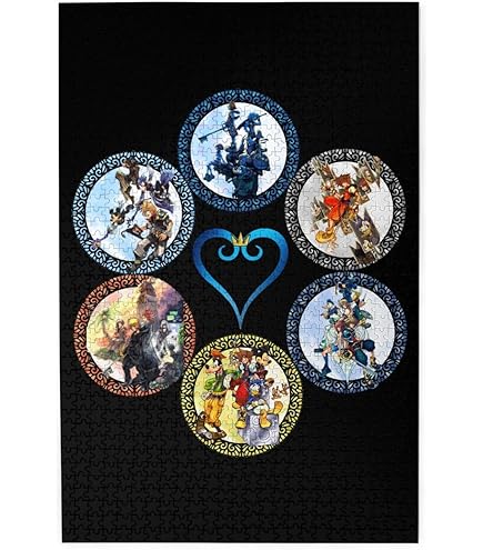 Amazon.co.jp: 1000ピース ジグソーパズル キングダムハーツ HD2.8