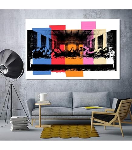 Amazon｜最後の晩餐アンディウォーホルのアート写真ポスターと