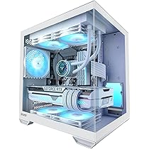 Amazon | Okinos MATX PC Case, Top 240mm Radiator Support, 5 PCIe