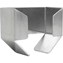Extreme Max 5001.6108 Aluminum Quad Fuel Jug Holder - Fits Four 5 Gallon Containers, Storage Organizer For Enclosed Race Trailer, Shop, Garage, Storage, Silver