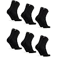 DANISH ENDURANCE Bamboo Dress Socks, Odor Resistant, Antibacterial Socks, Sweat Absorbent, Breathable, Soft, For All Year, 6 Pairs