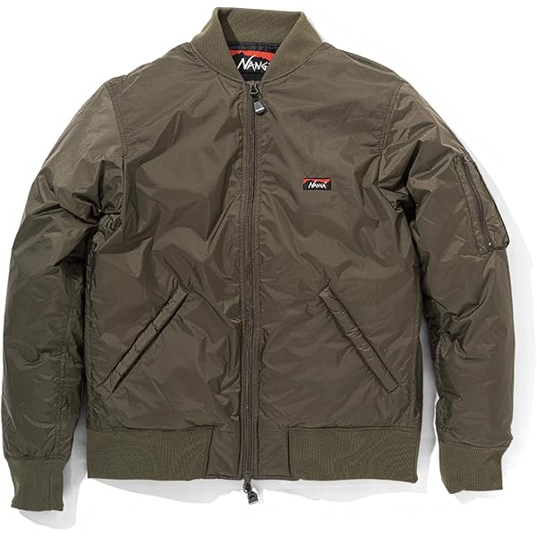 Amazon | [ナンガ] 別注 HINOC DOWN JACKET MA-1 ヒノックダウン