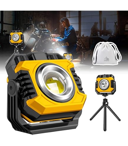 Amazon | 熱田資材 WING ACE ウィングエース LED投光器 充電式サンダー